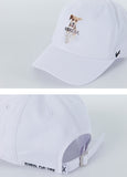 VARZAR(バザール) Dog printing ballcap white