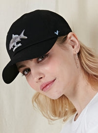 VARZAR(バザール) Fish printing ballcap black