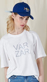 VARZAR(バザール) Fish printing ballcap navy