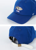 VARZAR(バザール) Fish printing ballcap navy