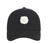 VARZAR(バザール) Camellia wool ballcap black/white