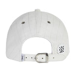 VARZAR(バザール) Camellia chain leather ballcap white