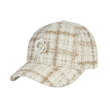 VARZAR(バザール) Camellia tweed ballcap beige