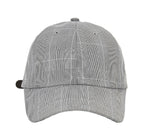 VARZAR(バザール) Glen Check Ball Cap White Line