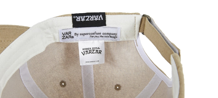 VARZAR(バザール) Basic Hamp Ball Cap beige
