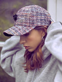 VARZAR(バザール) Camellia tweed ballcap rainbow