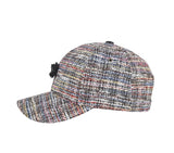 VARZAR(バザール) Camellia tweed ballcap rainbow