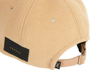 VARZAR(バザール) Side label overfit ball cap beige