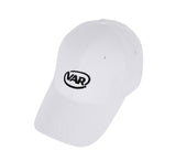 VARZAR(バザール) 3D Circle Logo Overfit Ball Cap White