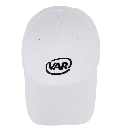 VARZAR(バザール) 3D Circle Logo Overfit Ball Cap White