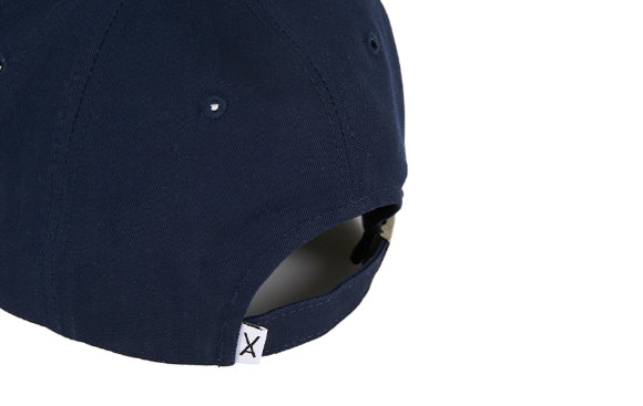 VARZAR(バザール) 3D Circle Logo Overfit Ball Cap navy
