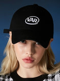 VARZAR(バザール) 3D Circle Logo Overfit Ball Cap black