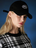 VARZAR(バザール) 3D Circle Logo Overfit Ball Cap black