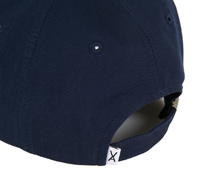 VARZAR(バザール) Solid Label Overfit Ball Cap navy