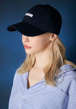 VARZAR(バザール) Solid Label Overfit Ball Cap navy