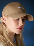 VARZAR(バザール) Solid Label Overfit Ball Cap beige