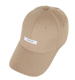 VARZAR(バザール) Solid Label Overfit Ball Cap beige