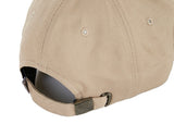 VARZAR(バザール) Solid Label Overfit Ball Cap beige