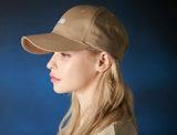 VARZAR(バザール) Solid Label Overfit Ball Cap beige