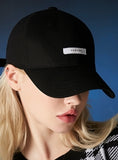 VARZAR(バザール) Solid Label Overfit Ball Cap black