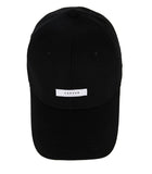 VARZAR(バザール) Solid Label Overfit Ball Cap black