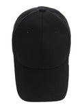 VARZAR(バザール) Twill metal buckle overfit ball cap black