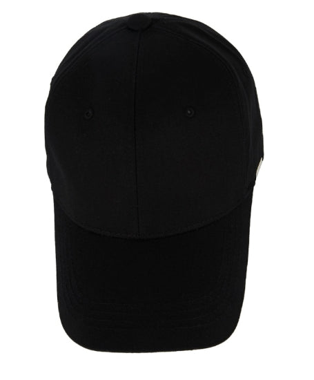 VARZAR(バザール) Metal tip overfit ball cap black