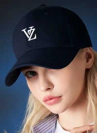 VARZAR(バザール) 3D Monogram Logo Overfit Ball Cap navy