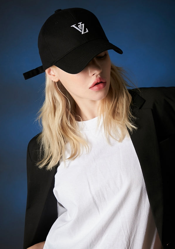 VARZAR(バザール) 3D Monogram Logo Overfit Ball Cap black