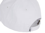 VARZAR(バザール) Stud logo overfit ball cap white