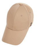 VARZAR(バザール) Stud logo overfit ball cap beige