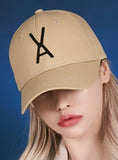 VARZAR(バザール) VA Big Logo Overfit Buckle Cap beige