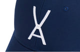 VARZAR(バザール) VA Big Logo Overfit Buckle Cap navy