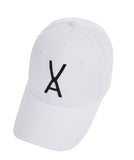 VARZAR(バザール) VA Big Logo Overfit Buckle Cap white