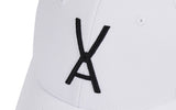 VARZAR(バザール) VA Big Logo Overfit Buckle Cap white