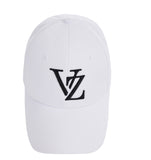 VARZAR(バザール) Monogram Big Logo Overfit Buckle Cap white