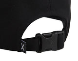 VARZAR(バザール) Mositure 3D Logo Overfit Buckle Cap Black