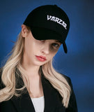 VARZAR(バザール) Mositure 3D Logo Overfit Buckle Cap Black