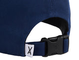 VARZAR(バザール) Mositure 3D Logo Overfit Buckle Cap navy