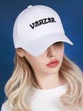 VARZAR(バザール) Mositure 3D Logo Overfit Buckle Cap white