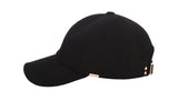 VARZAR(バザール) Rose Gold Double Link Overfit Ball Cap Black