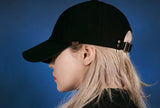 VARZAR(バザール) Rose Gold Double Link Overfit Ball Cap Black
