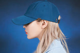 VARZAR(バザール) Rose Gold Double Link Overfit Ball Cap navy