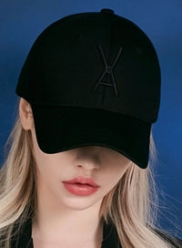 VARZAR(バザール) Special VA Big Logo Overfit Buckle Cap All Black