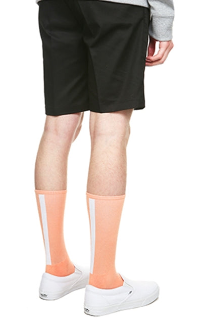 SSY(エスエスワイ) S SY HIGH TENSION BACK LINE SOCKS CORAL