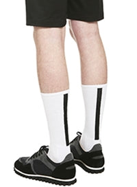 SSY(エスエスワイ) S SY HIGH TENSION BACK LINE SOCKS WHITE