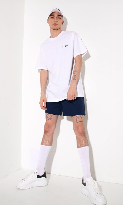 SSY(エスエスワイ) S SY HIGH TENSION BACK LINE SOCKS WHITE