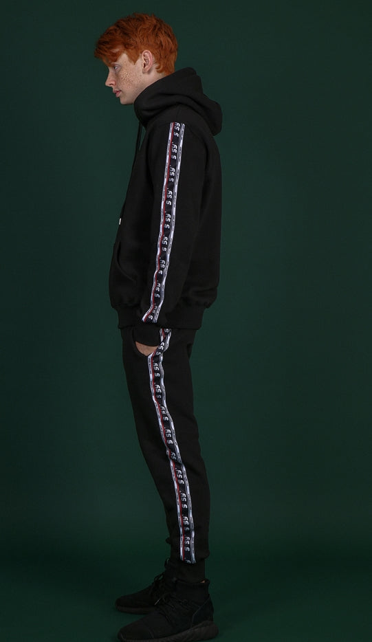 SSY(エスエスワイ) wide jogger pants black