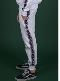 SSY(エスエスワイ) wide tape jogger white