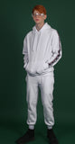 SSY(エスエスワイ) wide tape jogger white